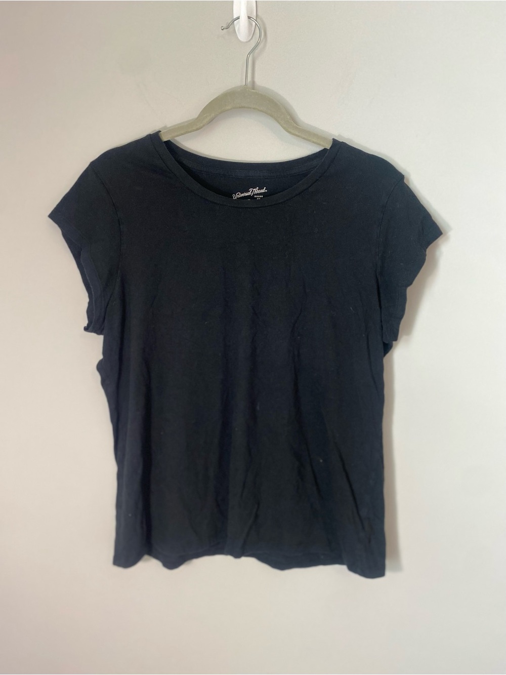 Universal Thread Black Short Sleeve Crewneck Tee